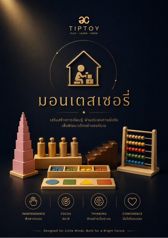 ปกแคตตาล็อกมอนเตสเซอรี่